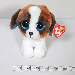 TY Beanie Boo Duke St Bernard 6" NEW With Tags 2014 Retired May 20 Birthday